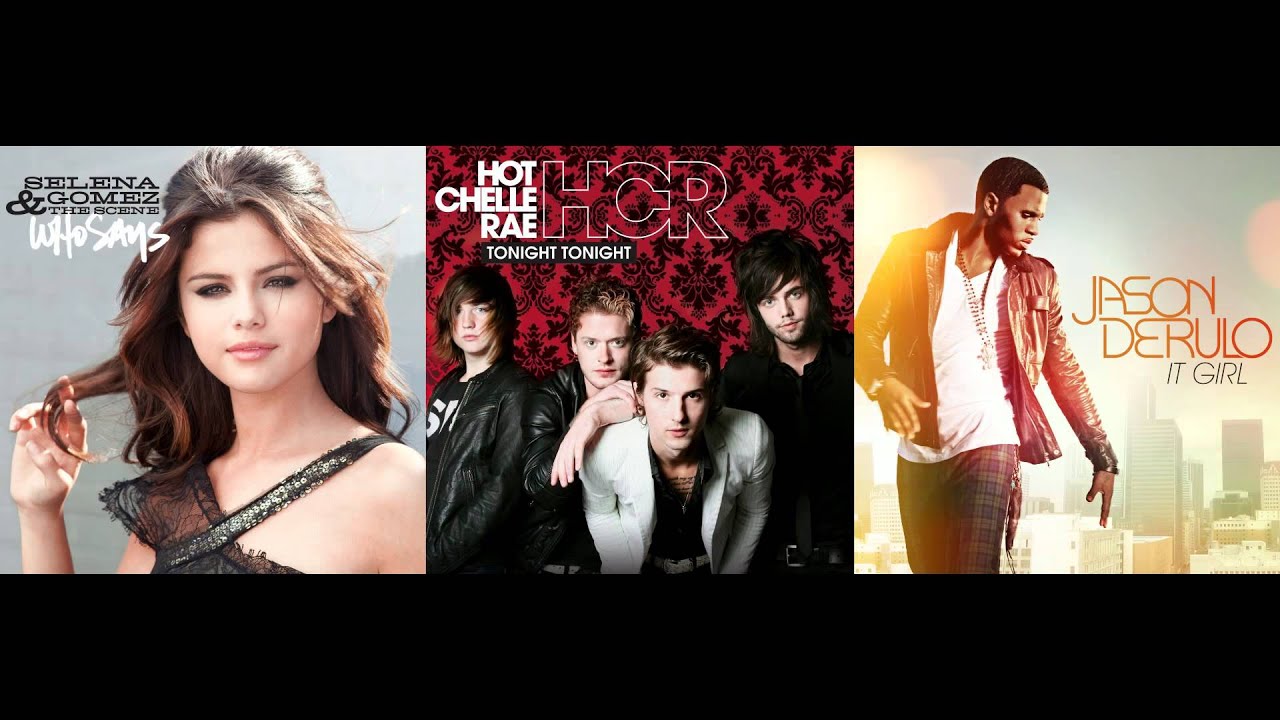 Selena Gomez vs. Hot Chelle Rae vs. Jason DeRulo - Who Says It Girl Tonight