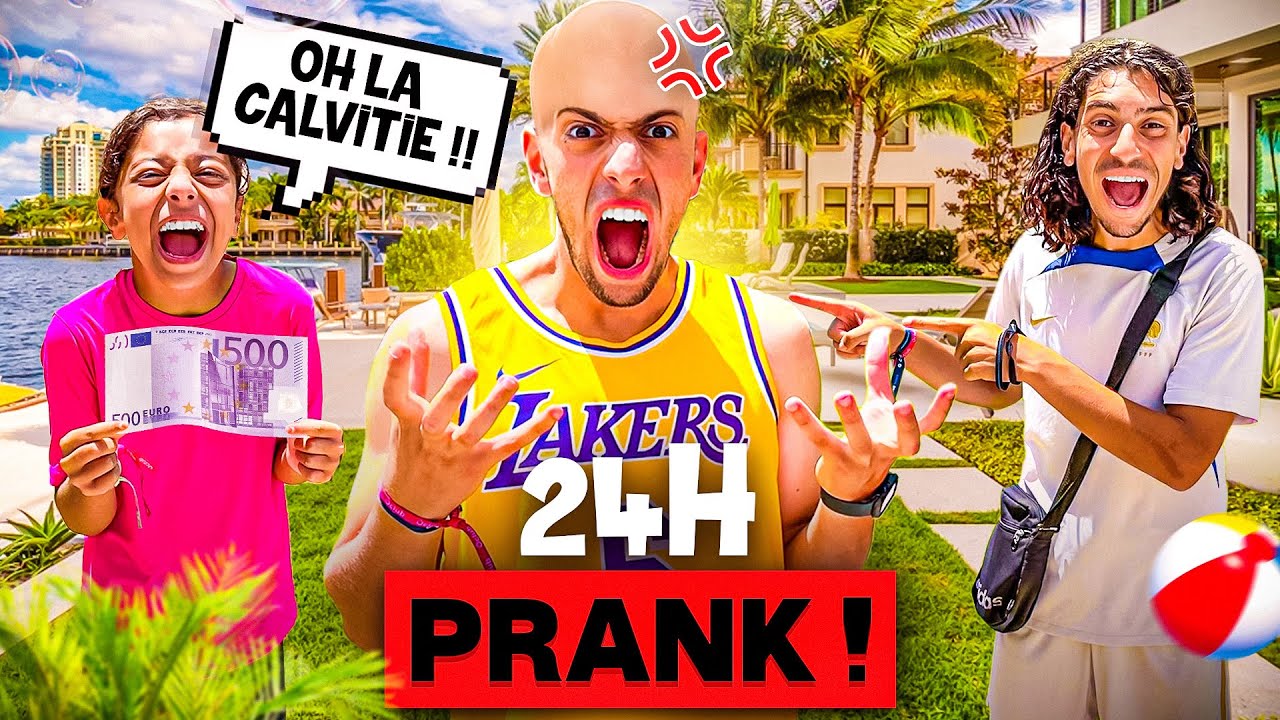 24H PRANK &Ccedil;A TOURNE VRAIMENT MAL EN ESPAGNE 😭🔥