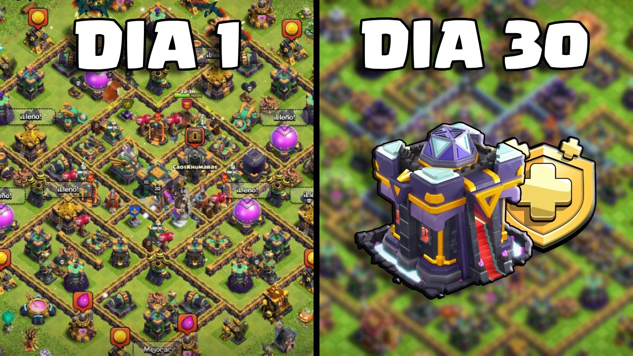 Jugué 30 días en TH15 con Pase Oro... Mi Experiencia - CLASH OF CLANS