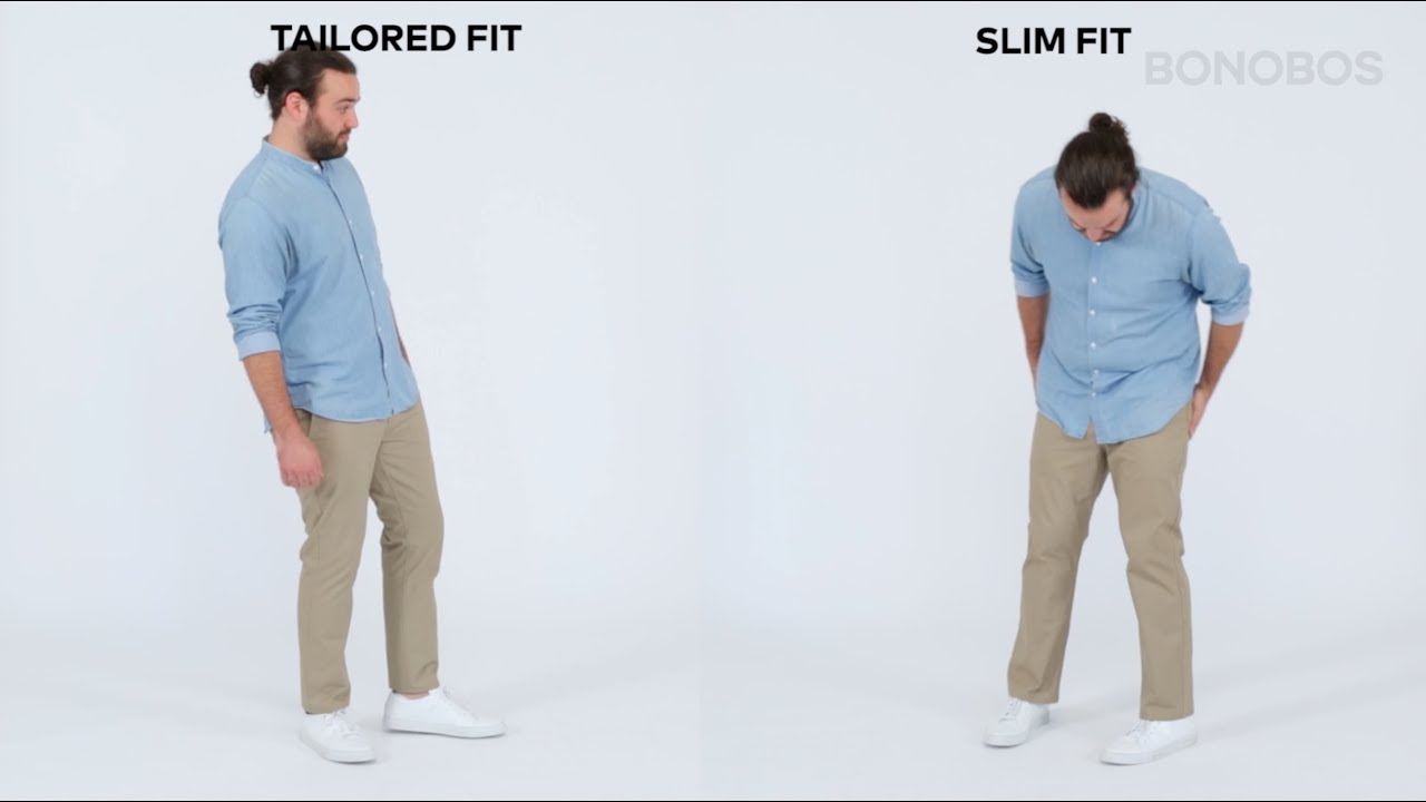 What's the Difference Between Bonobos' Slim and Tailored Fits? | Bonobos