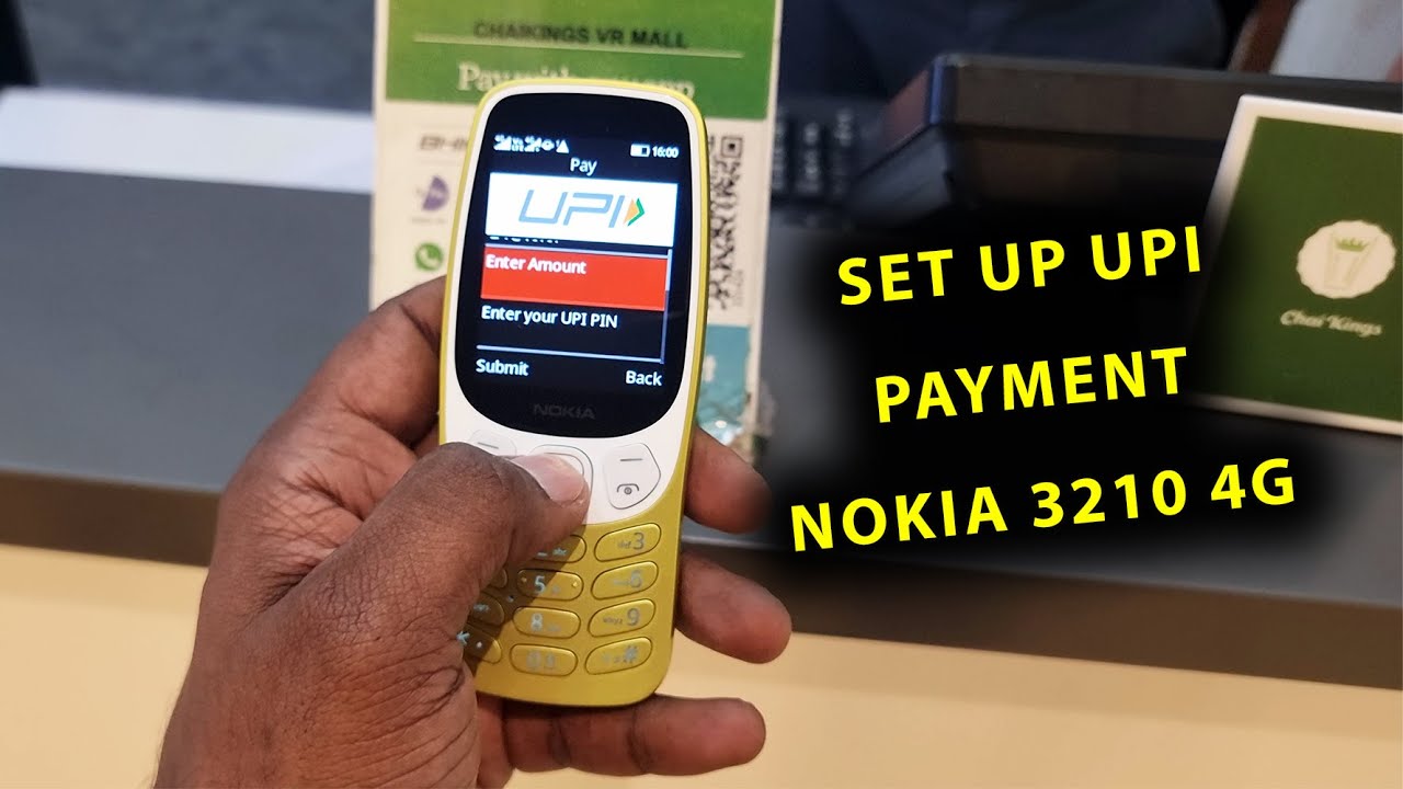 Как настроить и совершать платежи UPI на телефоне Nokia 3210 4G! (Gupshup GS Pay)