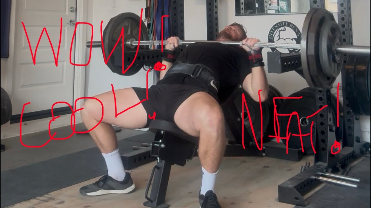 Push Day: 280 Incline PR, Dips, Tricep Pushdowns 