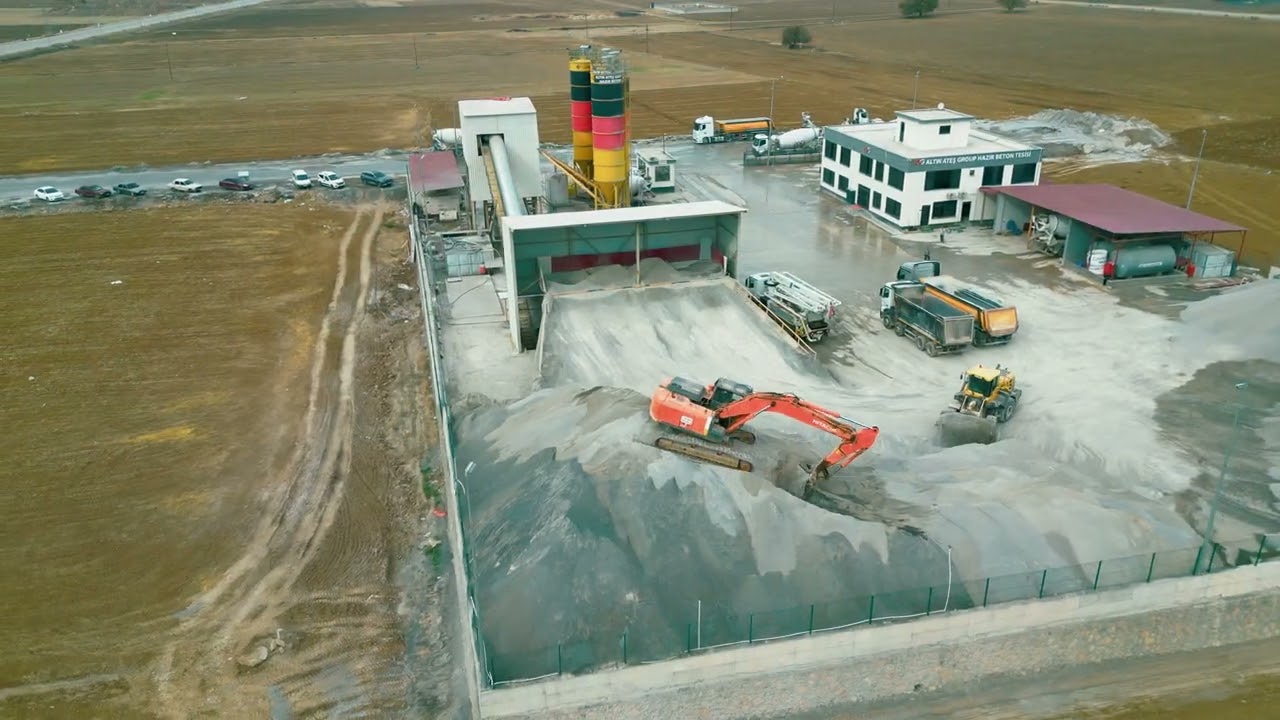 GSP 130 CT Sabit Beton Santrali (Stationary Concrete Batching Plant)