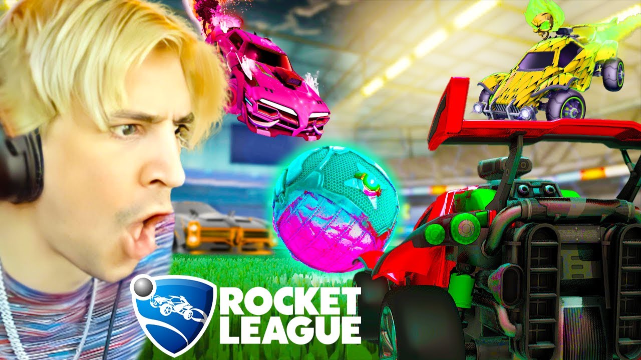 XQC PLAYS ROCKET LEAGUE W/ JESSE AND POKE #1
