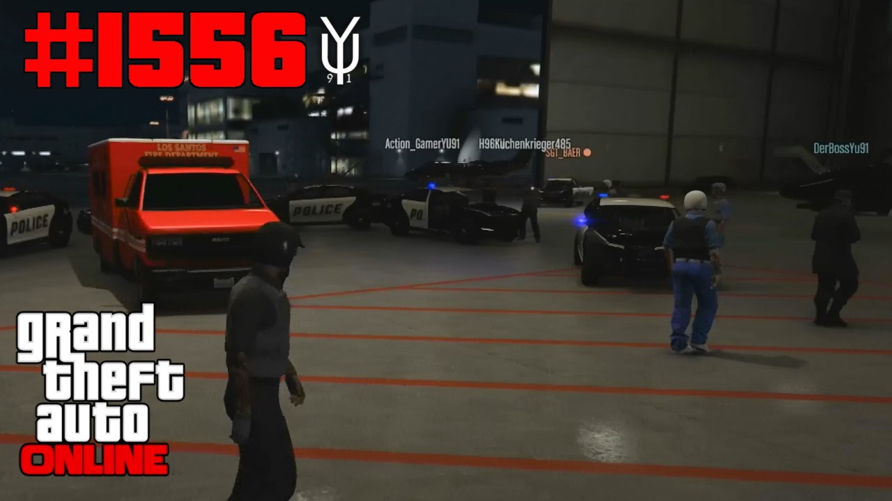 GTA 5 ONLINE Escorte zum Flughafen #1556 Let´s Play GTA V Online PS4 YU91