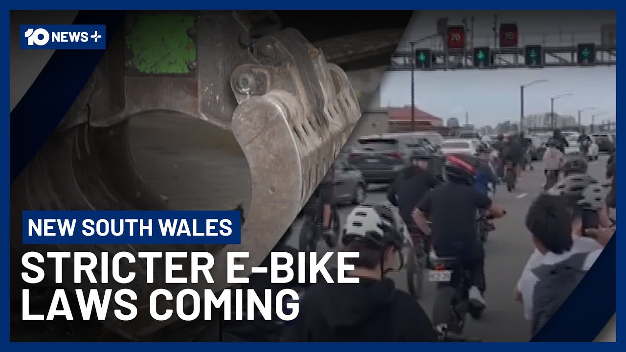 New E-Bike Rules To Roll Out After Sydney Harbour Bridge Chaos | 10 News+