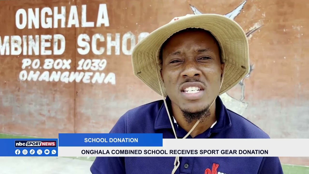 Onghala Combined School Receives Sports Gear Donation