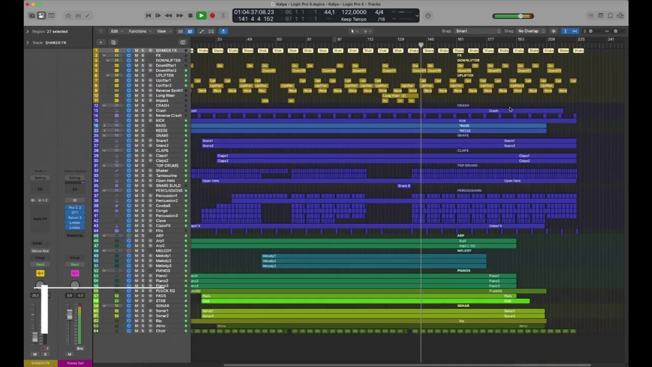 Kalya - Afro House Template for Logic Pro X | Pro-Quality