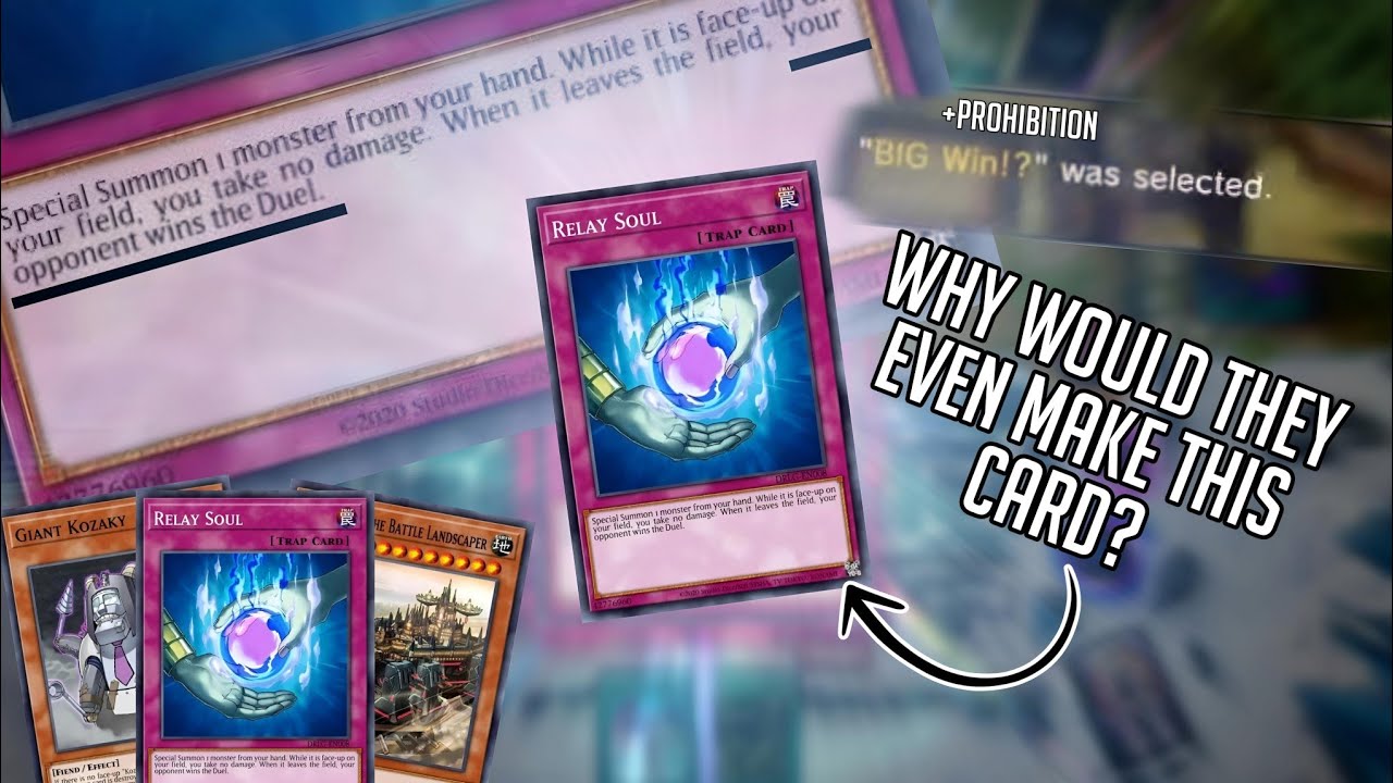 I Force My Opponent to Win the Duel Using Relay Soul | Yu-Gi-Oh! Master Duel
