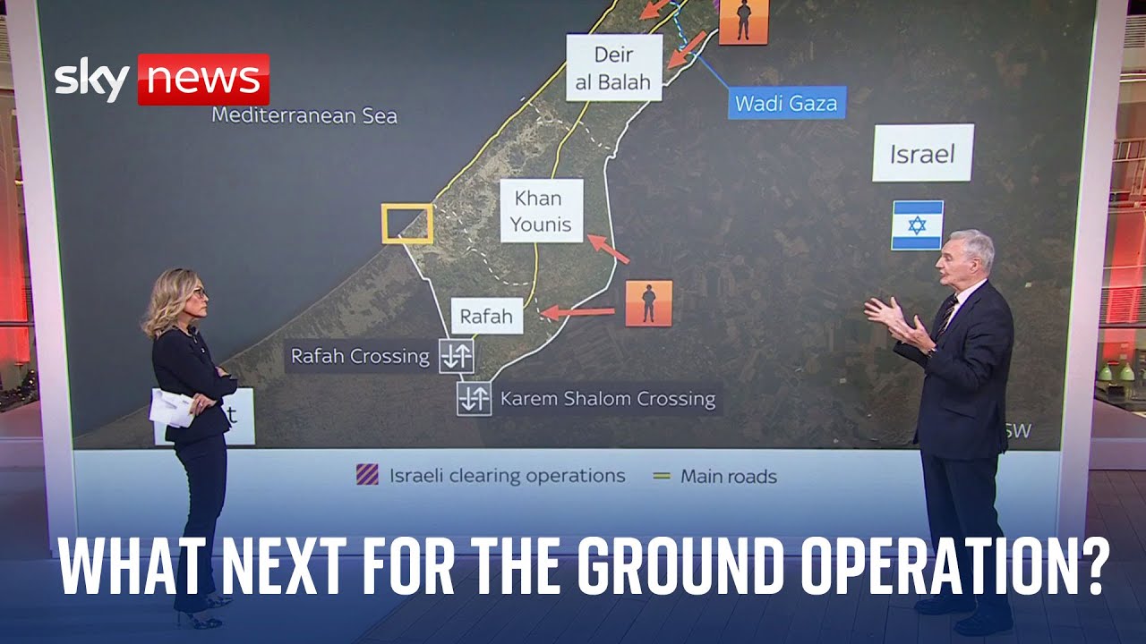 Israel-Hamas war: What next for Israel's ground operation?