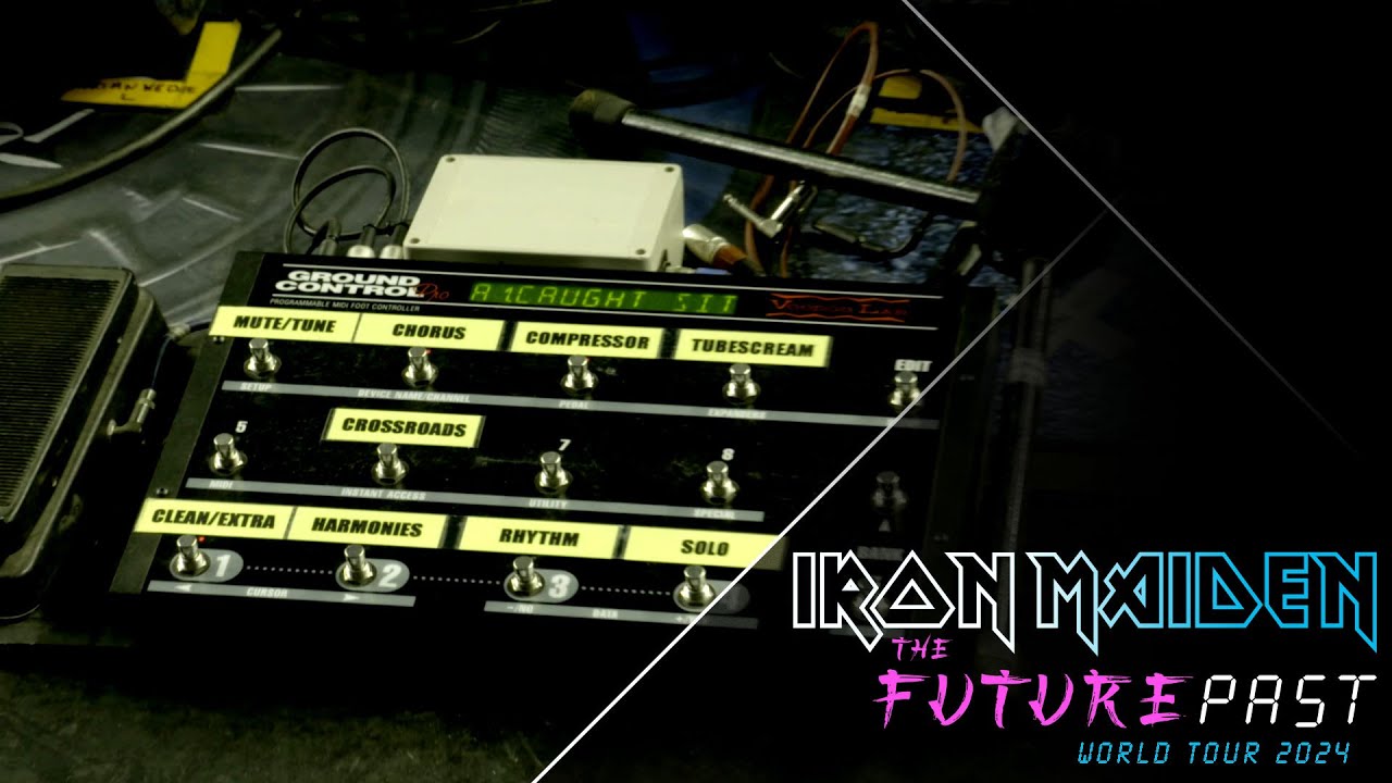 Iron Maiden - Adrian's Rig on The Future Past Tour!
