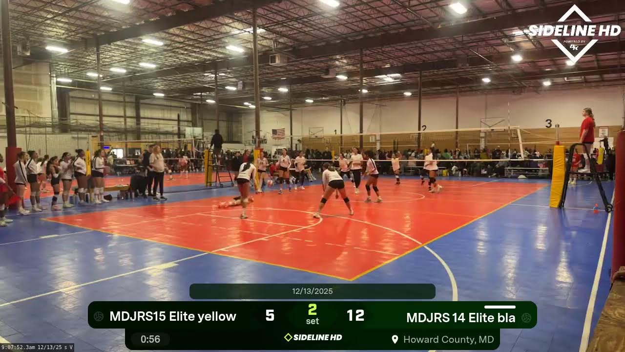 MDJRS 14 Elite bla vs. MDJRS15 Elite yellow (2025.12.13)