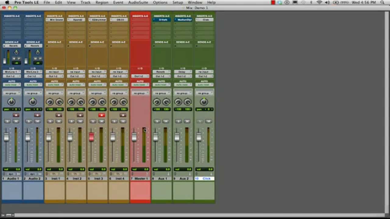 Virtual Instruments en Pro Tools