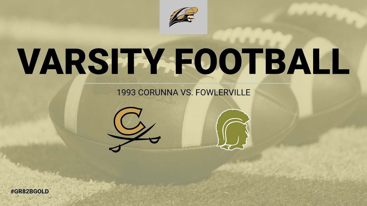 Varsity Football vs  Fowlerville 1994