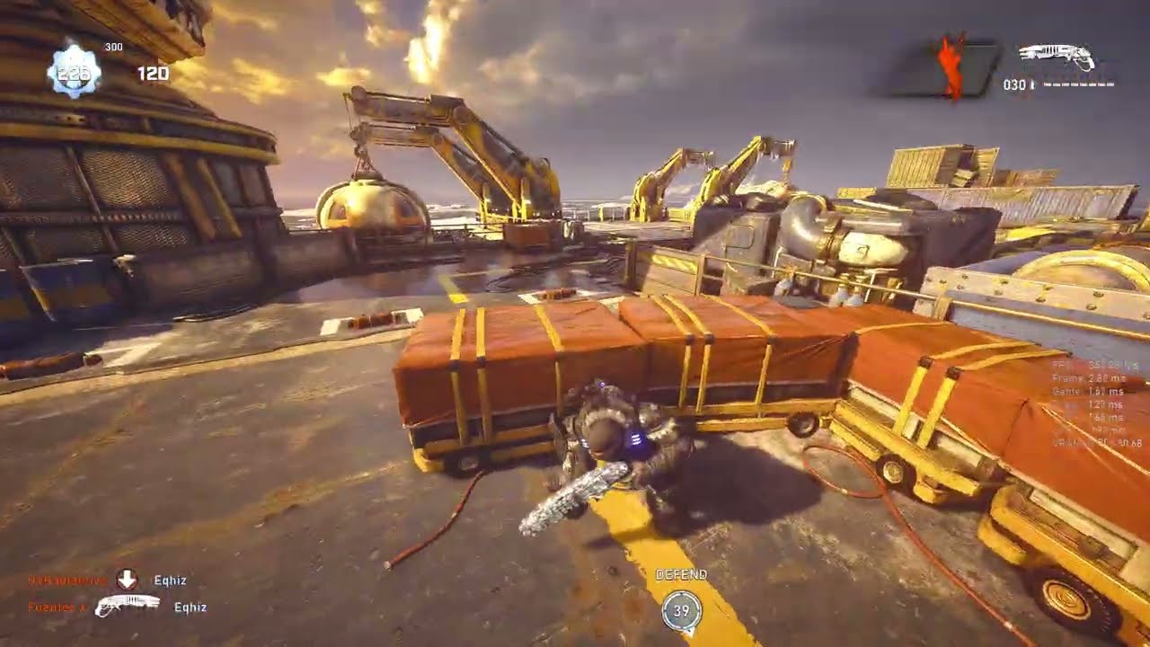 Gears 5 Running Ranked, observe how I tried to get the W.