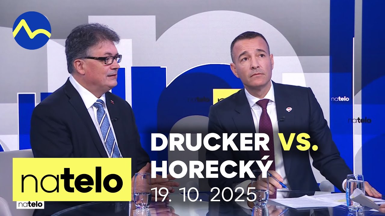 Tom&aacute;&scaron; Drucker (Hlas-SD) vs. J&aacute;n Horeck&yacute; (KDH) | Na telo