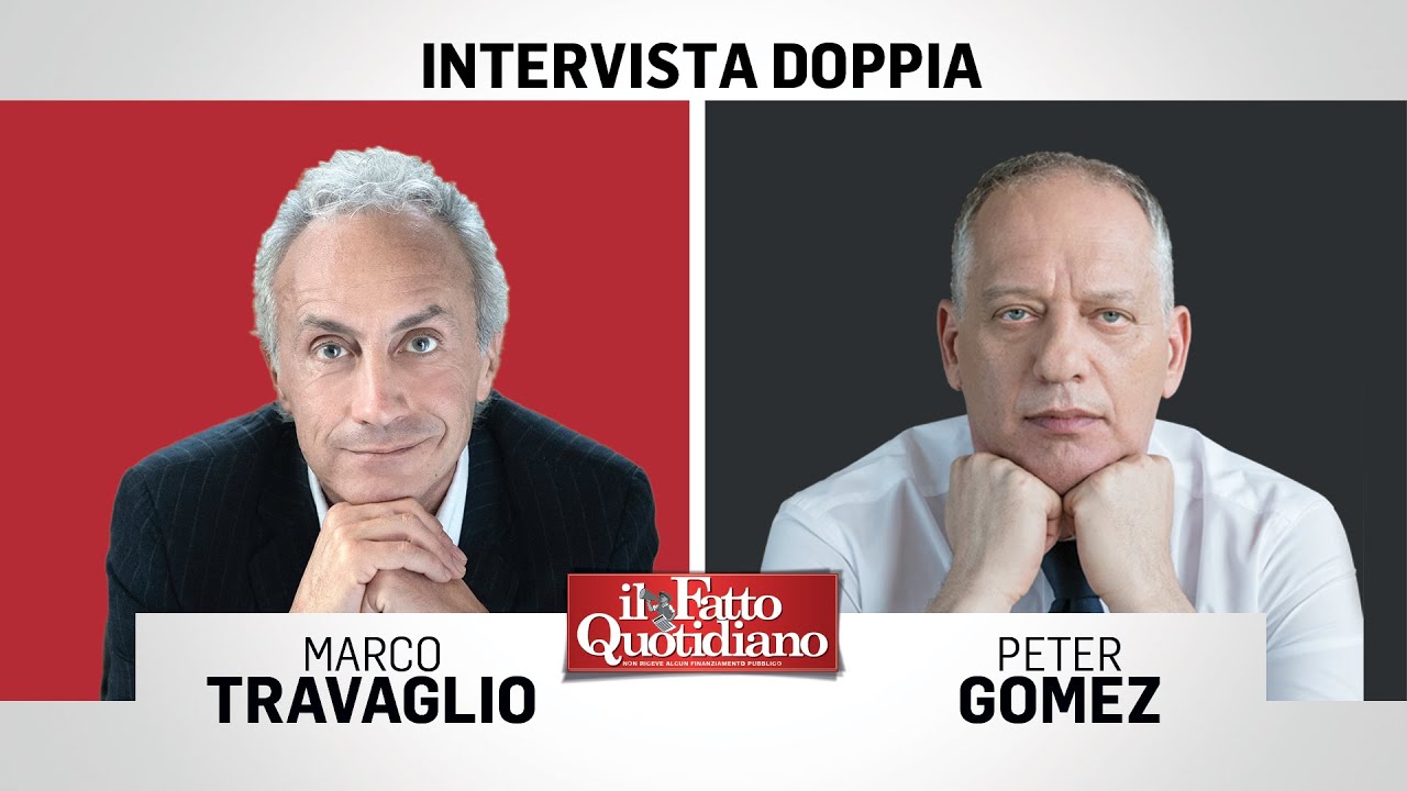 Marco Travaglio e Peter Gomez, l'intervista doppia: i due direttori rispondono