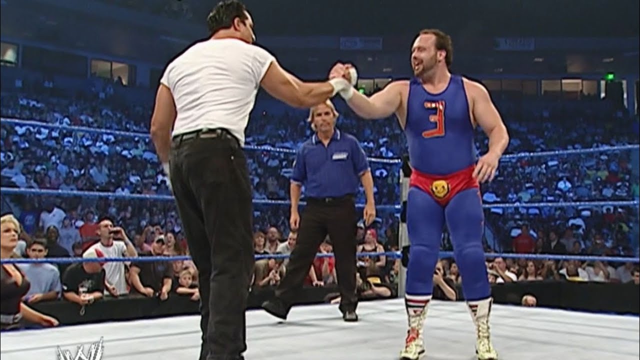 Deuce N' Domino vs Eugene & Shannon Moore: WWE SmackDown August 24, 2007 HD