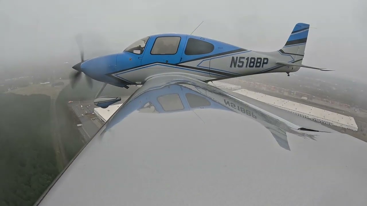 ILS 22 to Near Minimums in IMC | 400 ft Ceiling Arrival into KGSP | The Flying Ortho
