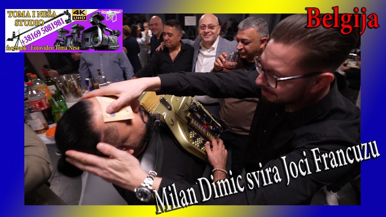 MILAN DIMIC svira JOCI FRANCUZU- Belgija- Studio Toma Nesa