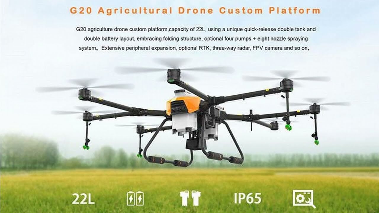 EFT G20 (20L) Agricultural Drone - Just Released !