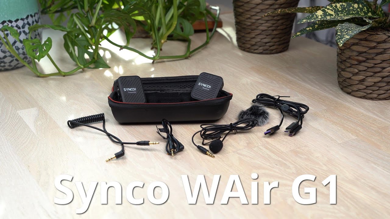 Synco WAir G1 A1 & A2 im Test - Günstige Lavalier-Funkstrecke mit zwei Mikros für Einsteiger!