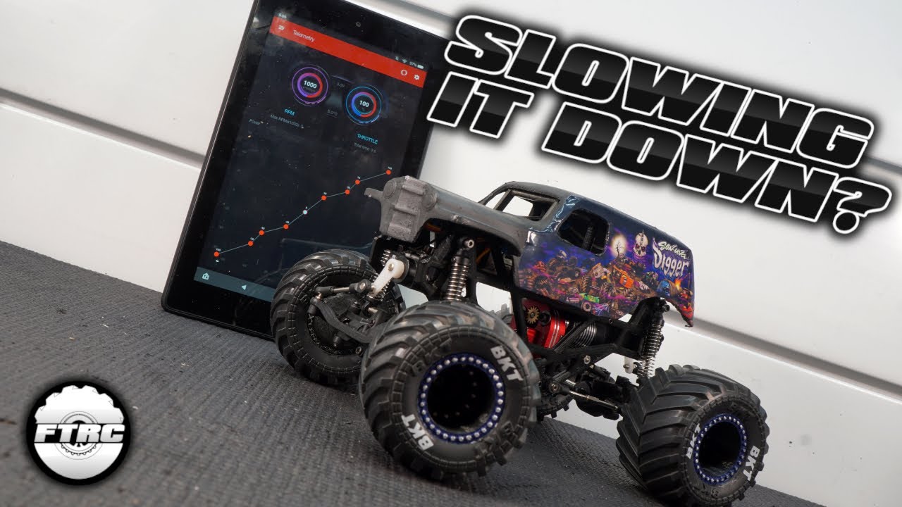 Tuning the Micro Monster Truck to Handle Furitek Power!!!