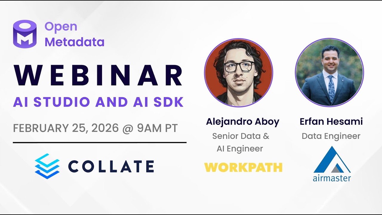 February 2025 OpenMetadata Community Meeting-Building Semantically Intelligent Agents with AI Studio