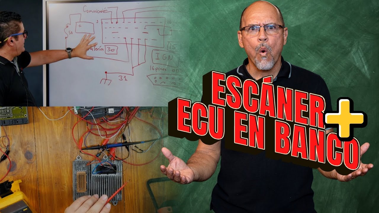 ¿Cómo Conectar un Escáner a una ECU en Banco? [Parte 1]