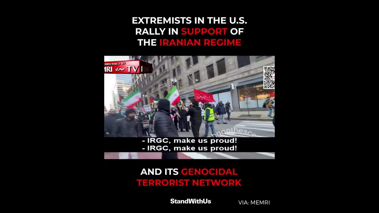 Extremists in the U.S. rally in support of the Iranian regime and its genocidal terrorist network.