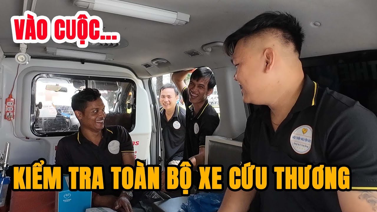 Anh em căng thẳng, Bát giới “vào cuộc” tổng kiểm tra toàn bộ xe cứu thương