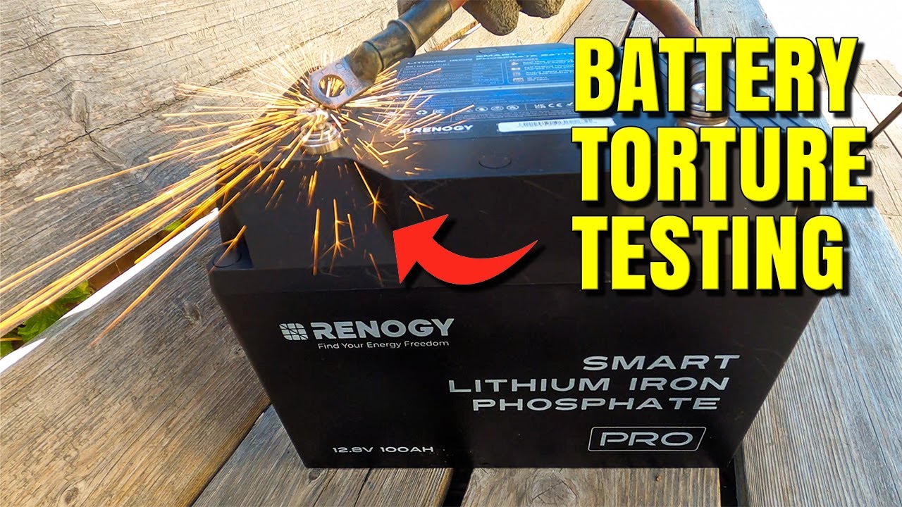 ТЕСТ НА ПЫТКИ литиевой батареи - Renogy 100 Pro Smart Lithium