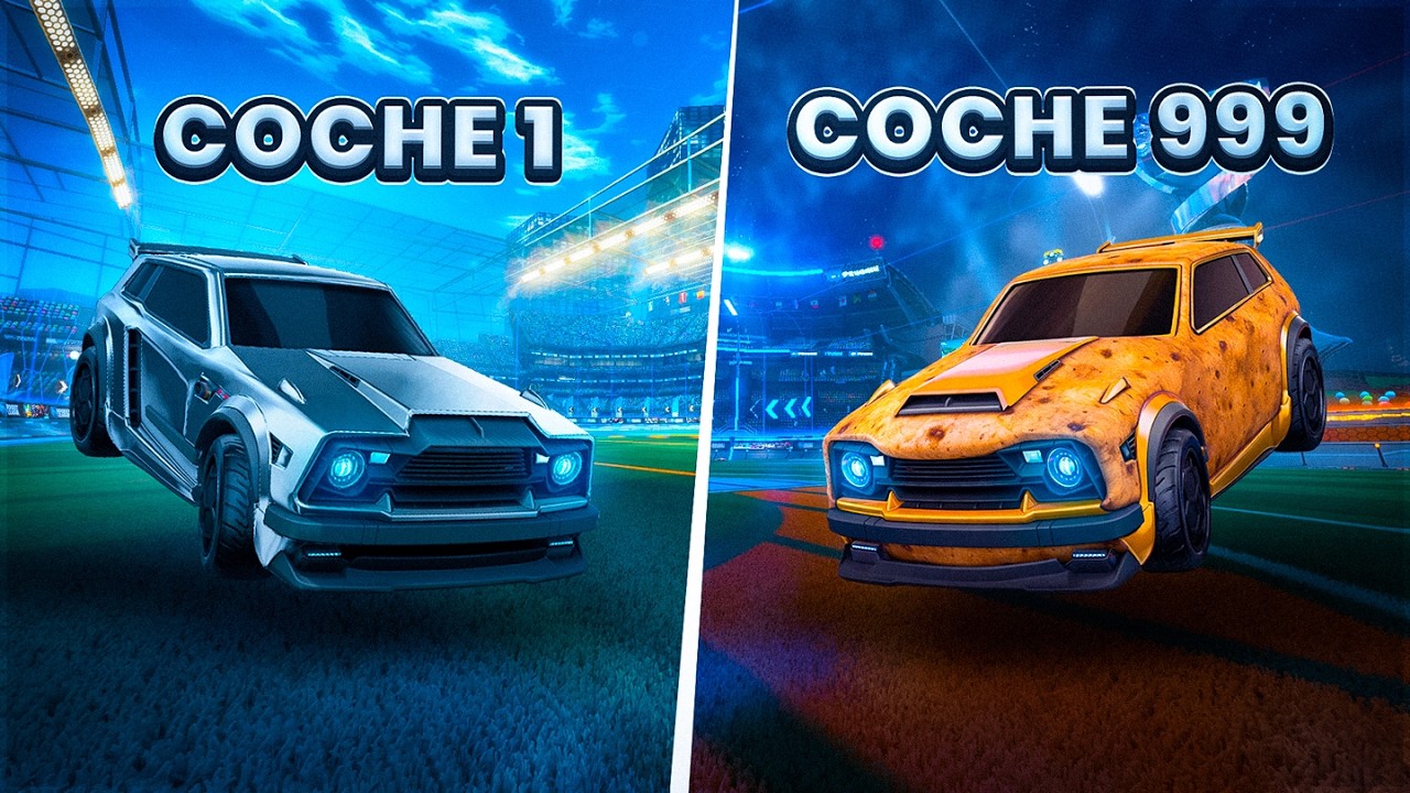 HICE PINCH CON LOS PEORES COCHES DE ROCKET LEAGUE
