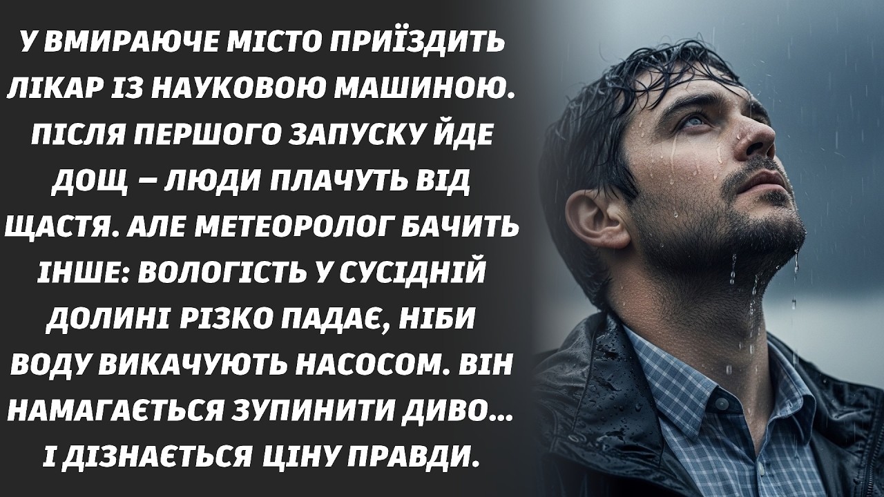 Він увімкнув машину дощу… і висушив сусіднє місто. Правда стала вироком.