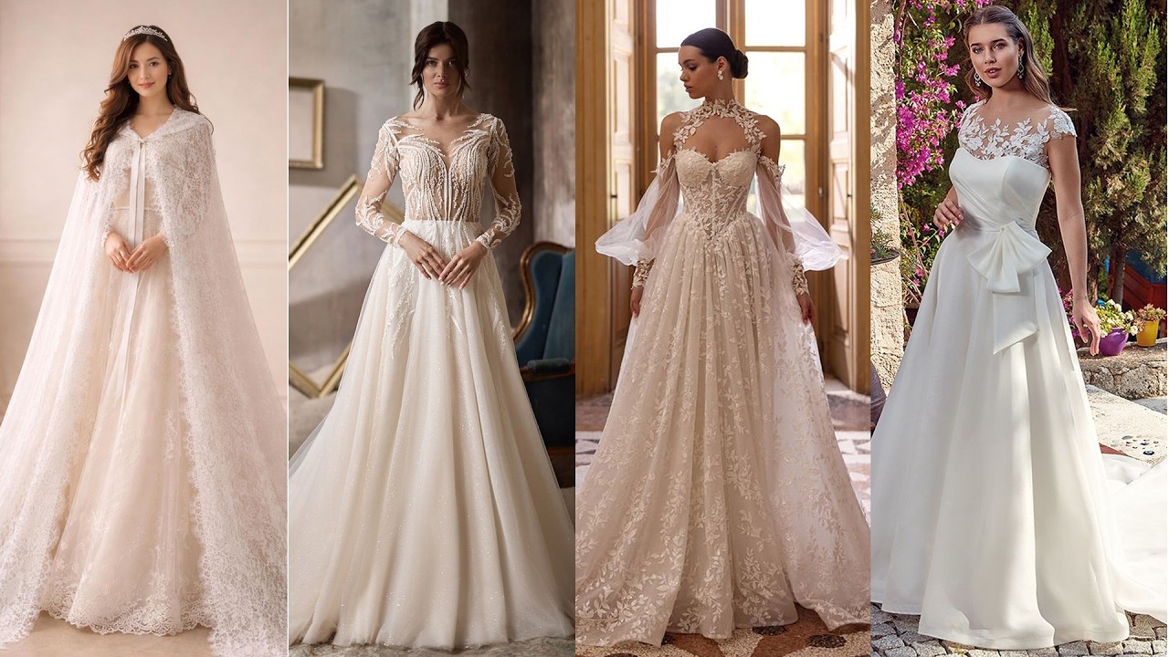 From Simple To Stunning! How To Style Jj’s House Gowns Minimalist Bridal Fabrics 2026 #wedding