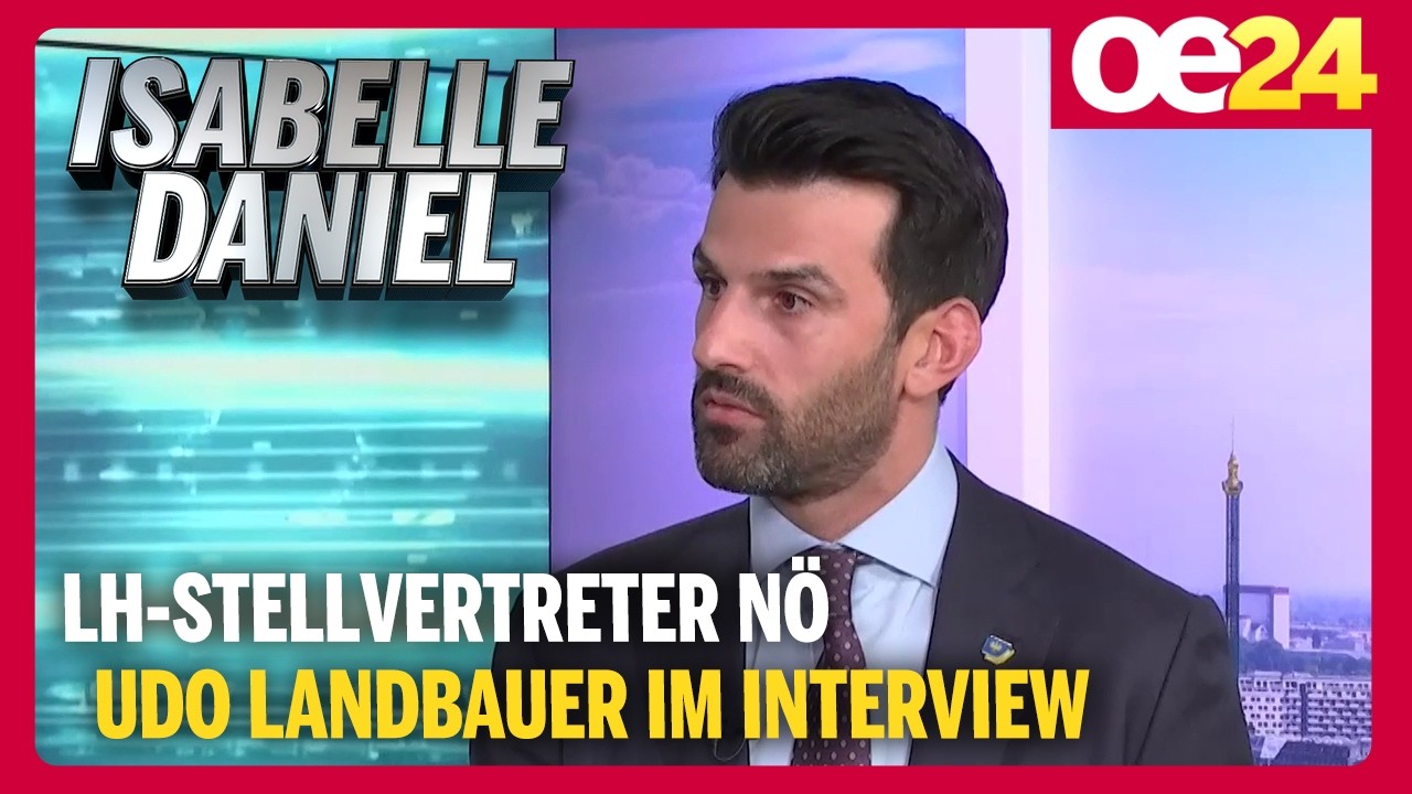 LH-Stellvertreter NÖ Udo Landbauer im Interview | Isabelle Daniel