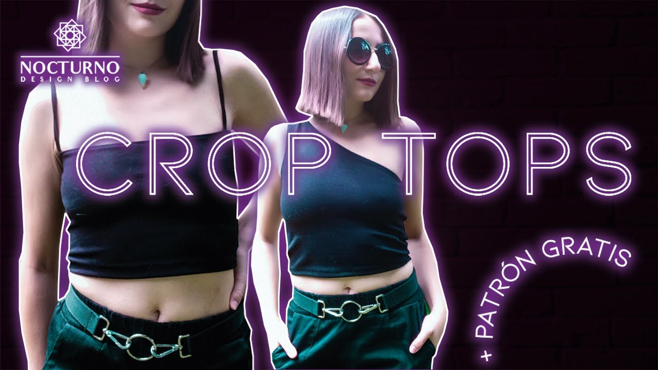 DIY CROP TOPS DE VERANO + MOLDE GRATIS