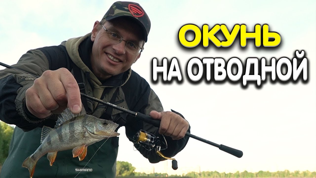 Окунь на отводной поводок. Дядя Фёдор ловит на спиннинг.