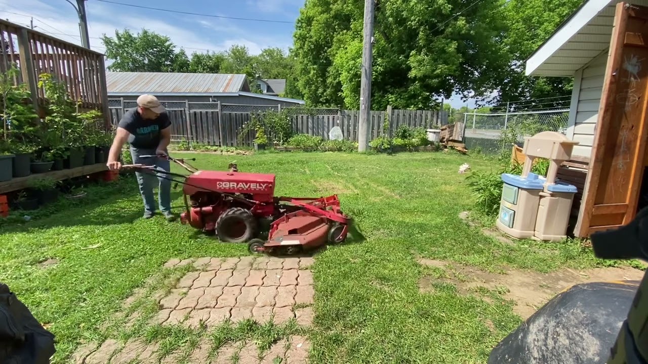 Gravely walk behind 1975