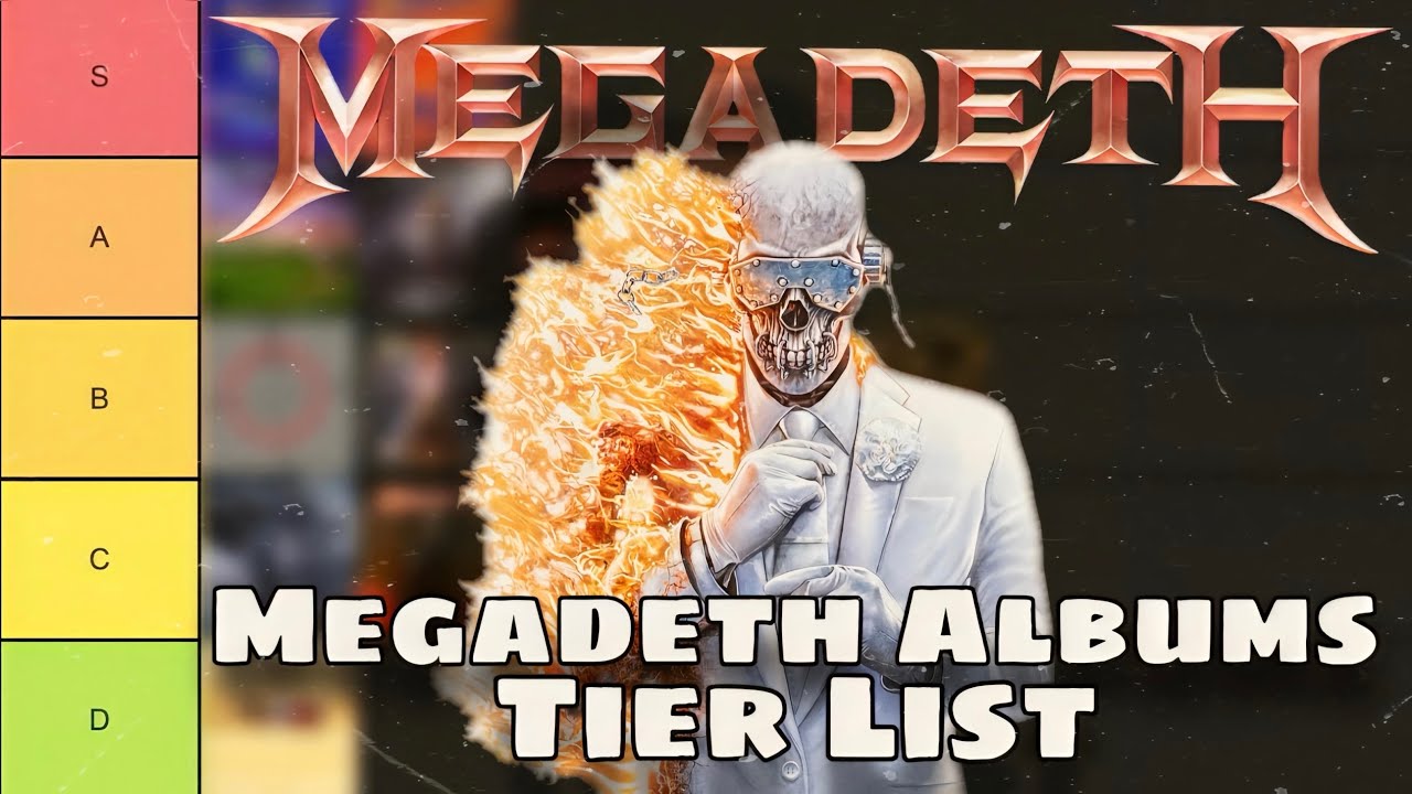 Ranking Every Megadeth Album (Tier List)
