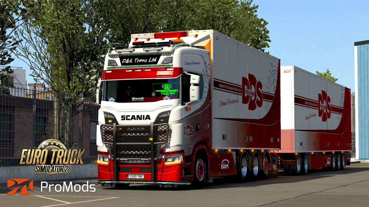 ETS2 1.39 | ProMod 2.51 | Liège to Rennes