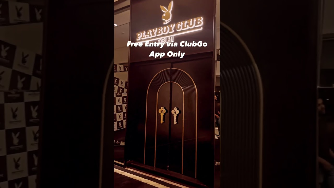 Playboy Nightclub Vasant Kunj | Free Entry via #clubgoapp #trending #viral #youtubeshorts #shorts