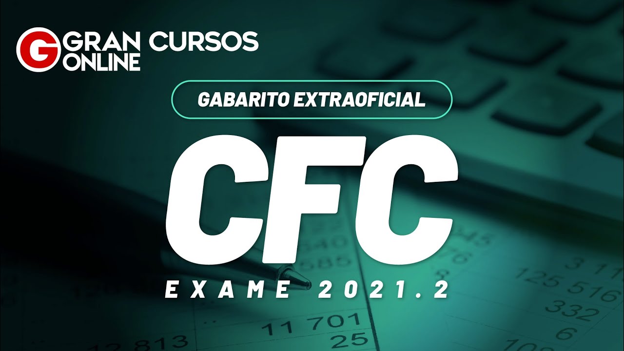 Gabarito Extraoficial Exame CFC 2021.2!