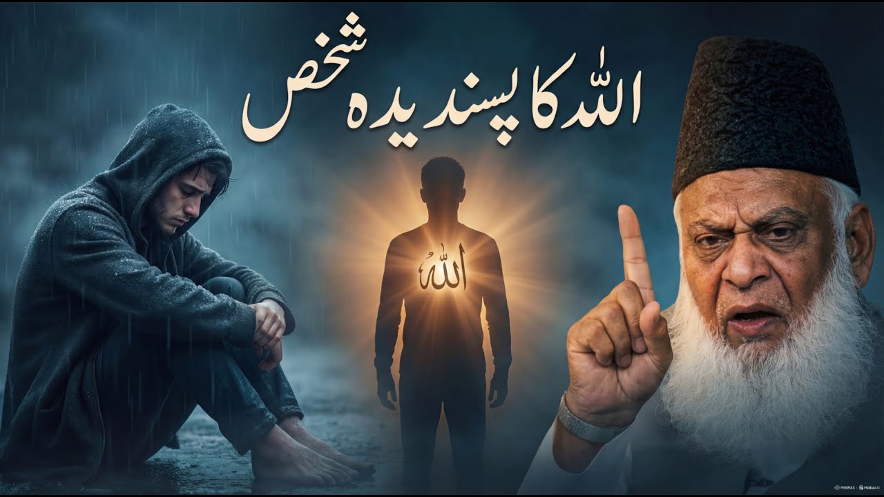 Allah Ka Pasandida Shakhs Kaun? | Dr Israr Ahmed Emotional Bayan | Life Changing