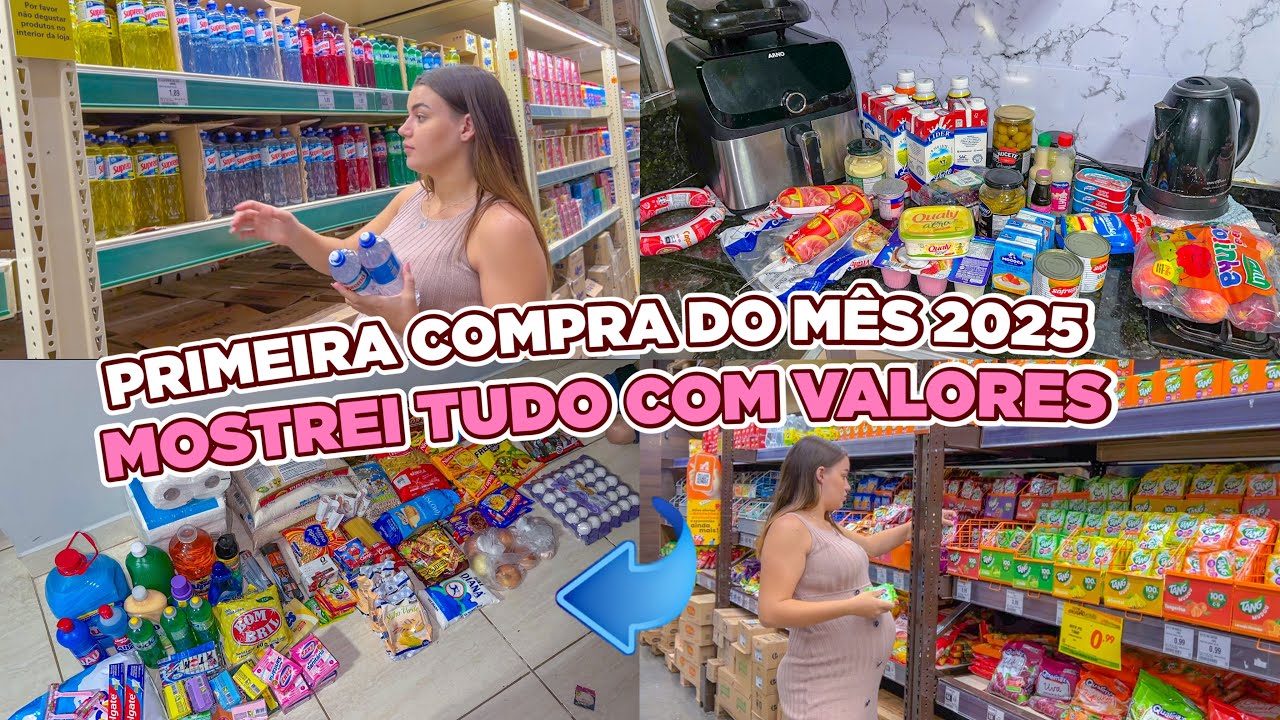 NOSSA PRIMEIRA COMPRA DO ANO NO ATACADÃO + QUANTO FICOU TUDO -VALOR TOTAL+ MOSTREI TUDO |Lar da Ana