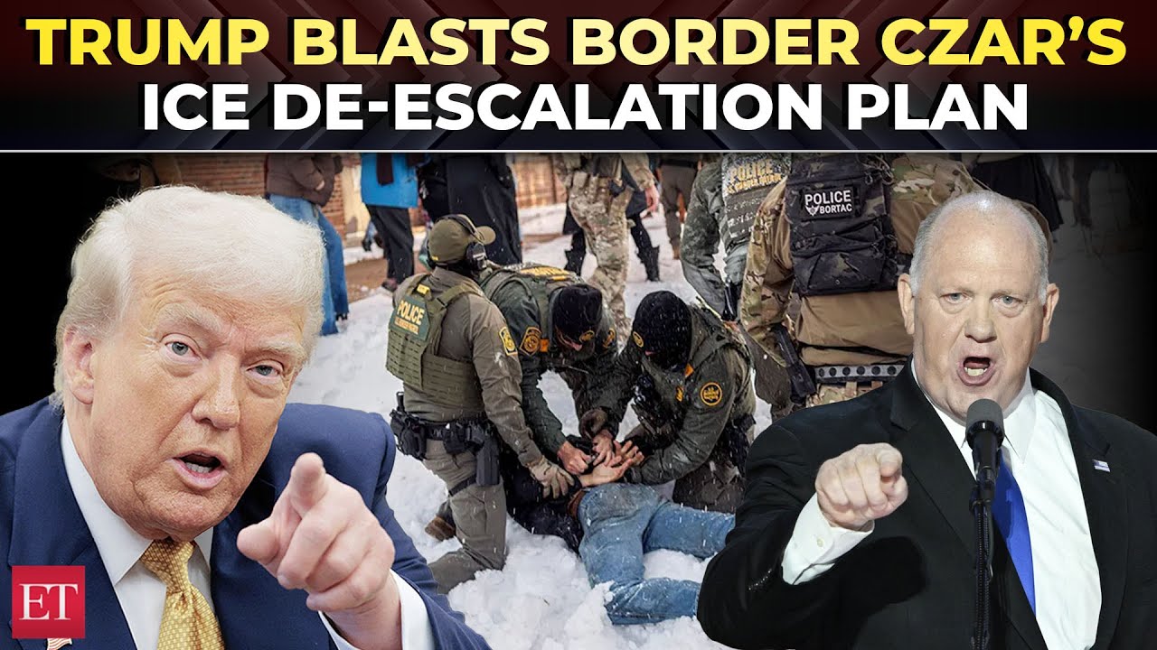 'Nothing going to change…': Trump says no ICE PULLBACK in Minneapolis despite Homan’s drawdown talk