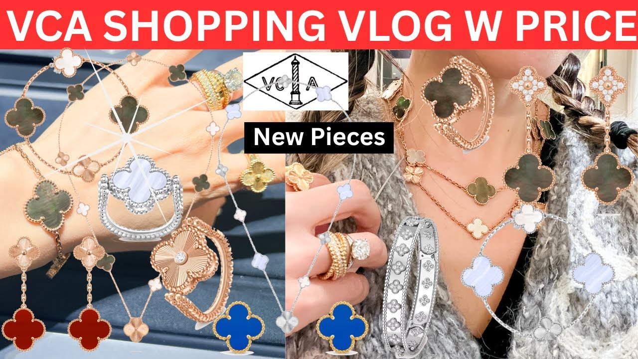 Видеоблог о покупках VCA с ценой | Длинное трансформируемое колье Van Cleef and Arpels Magic Alha...