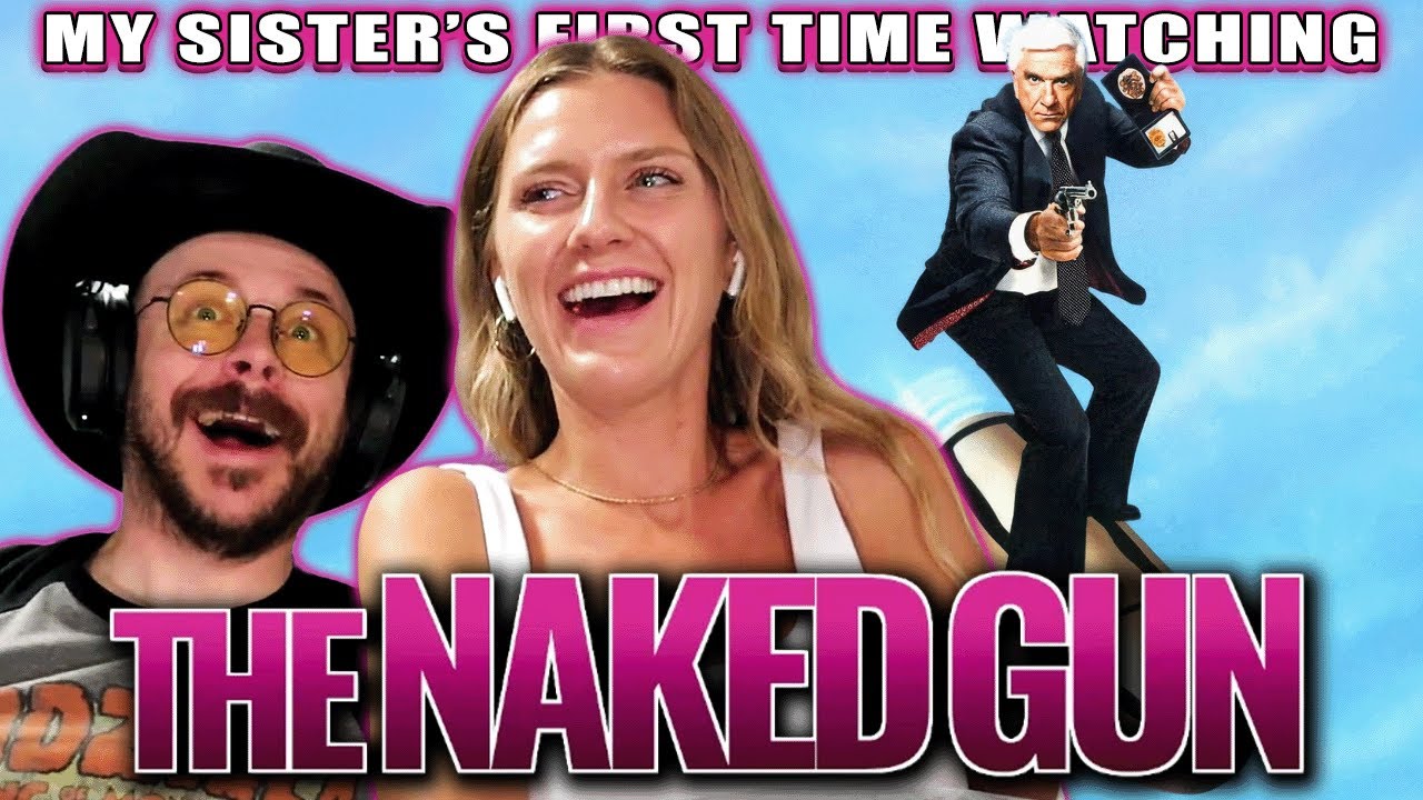 My Sister's First Time Watching The Naked Gun (1988) | Berly's Movie Reaction | Nice Beaver!
