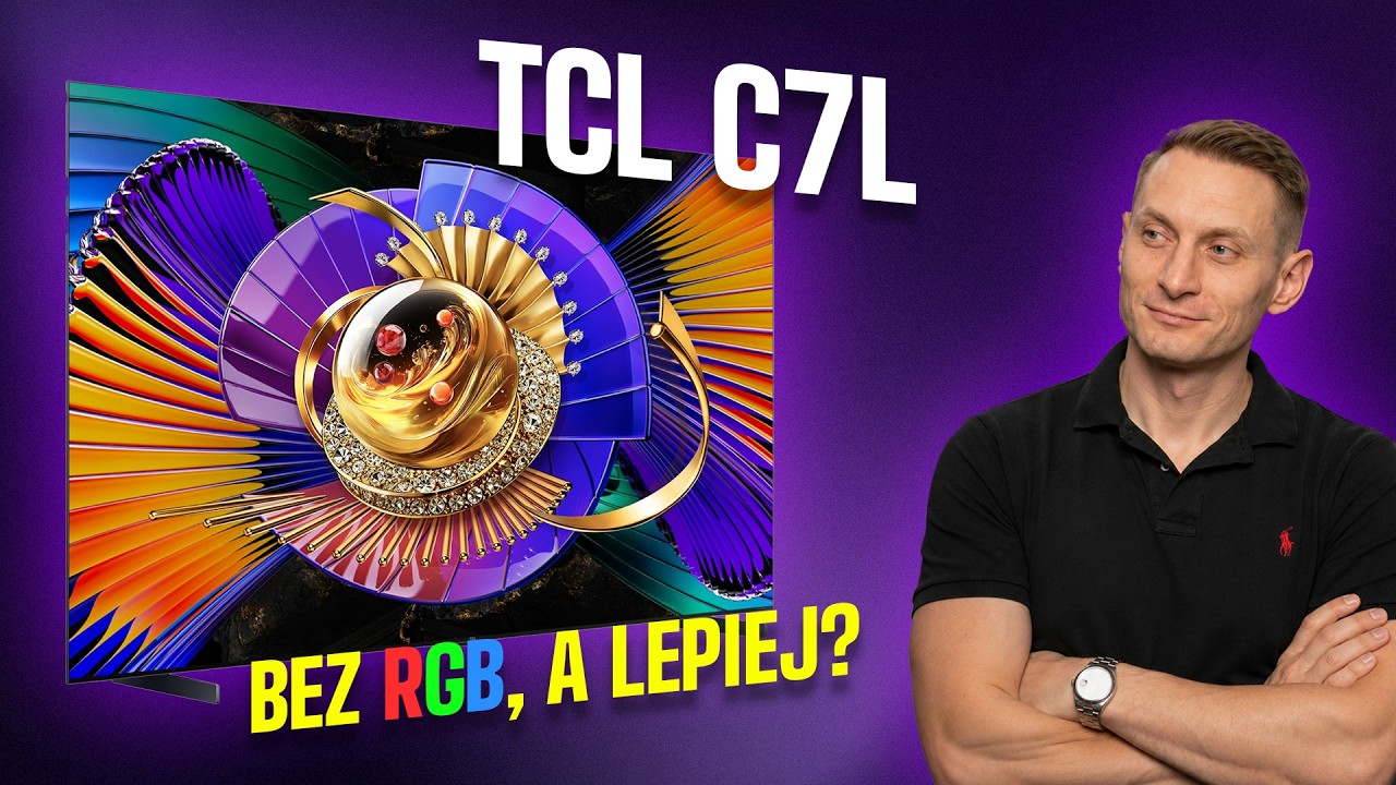 Przetestowaliśmy TCL C7L. Najtańszy telewizor SQD Mini LED. Lepszy od RGB Mini LED?
