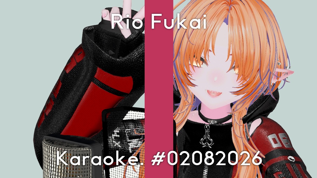 【Singing Stream】New cover after party + First 3D karaoke!!【RioFukai｜深海璃零】